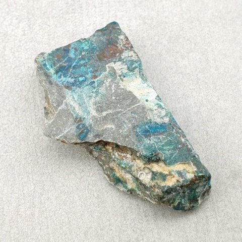 Chrysocolla with azurite cut raw 37x22 mm no. 68 Chrysocolla with azurite cut raw 37x22 mm no. 68