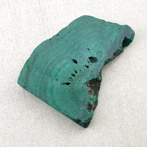Malachite cut raw 33x25 mm No 49 Malachite cut raw 33x25 mm No 49
