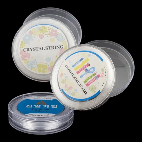 Gumka silikonowa okrągła 0,8 mm szpula Gumka silikonowa okrągła 0,8 mm szpula