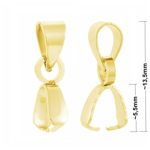 Gold-coloured stainless steel tie 13.5x3 mm 3 pcs Gold-coloured stainless steel tie 13.5x3 mm 3 pcs