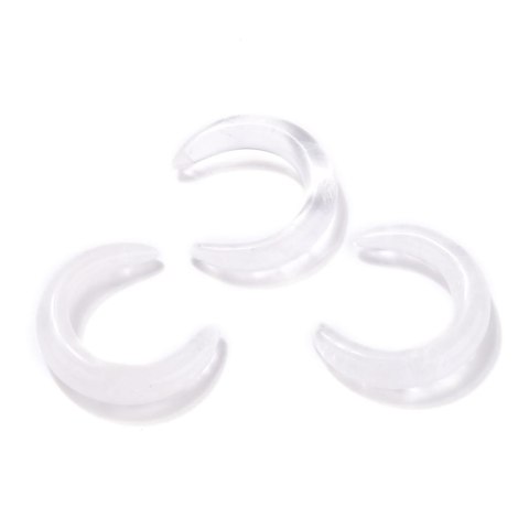 Kwarc lunula księżyc 3,1x2,8 cm 1 szt Kwarc lunula księżyc 3,1x2,8 cm 1 szt