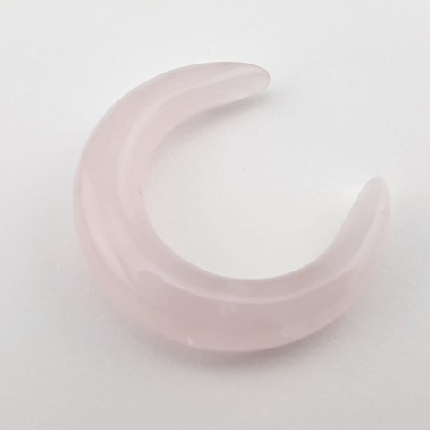 Rose quartz lunula moon 3.1x2.9 cm 1 pcs Rose quartz lunula moon 3.1x2.9 cm 1 pcs