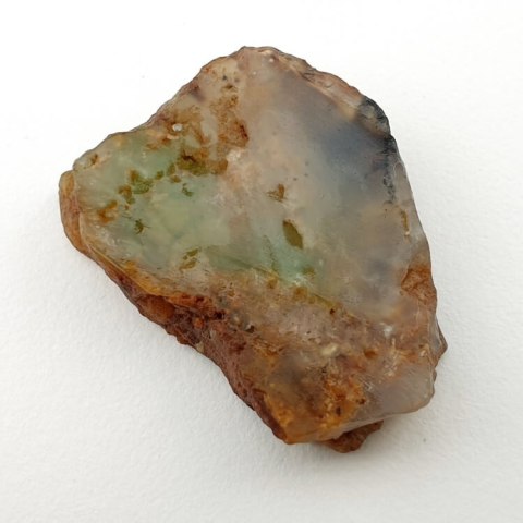 Chryzopraz cięty surowy 28x19 mm nr 34 Chryzopraz cięty surowy 28x19 mm nr 34