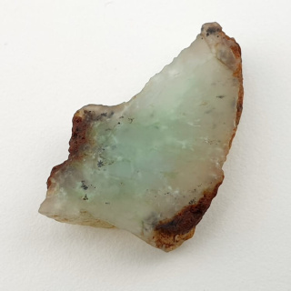 Chryzopraz cięty surowy 29x20 mm nr 80