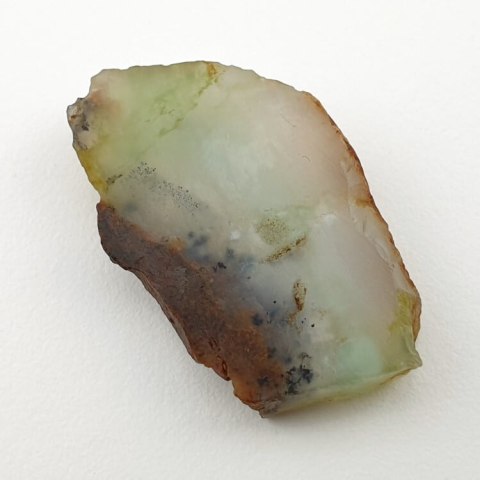 Chryzopraz cięty surowy 32x19 mm nr 29 Chryzopraz cięty surowy 32x19 mm nr 29