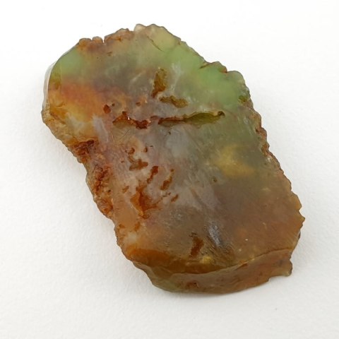 Chryzopraz cięty surowy 33x22 mm nr 24 Chryzopraz cięty surowy 33x22 mm nr 24