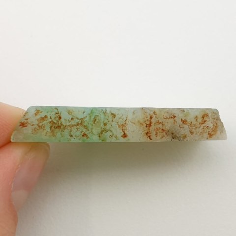Chrysoprase cut raw 39x20 mm No 2 Chrysoprase cut raw 39x20 mm No 2