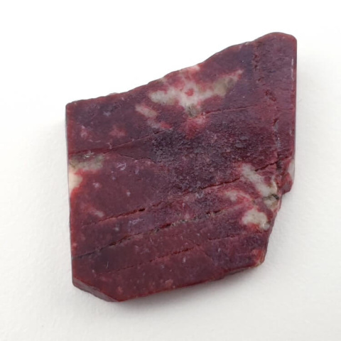Thulite cut raw 23x20 mm No 15 Thulite cut raw 23x20 mm No 15