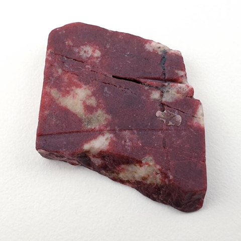 Thulite cut raw 23x20 mm No 15 Thulite cut raw 23x20 mm No 15