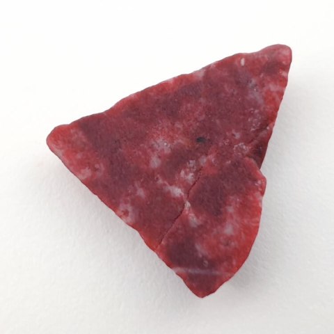 Thulite cut raw 25x20 mm No 87 Thulite cut raw 25x20 mm No 87