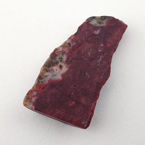Thulite cut raw 30x17 mm No 48 Thulite cut raw 30x17 mm No 48