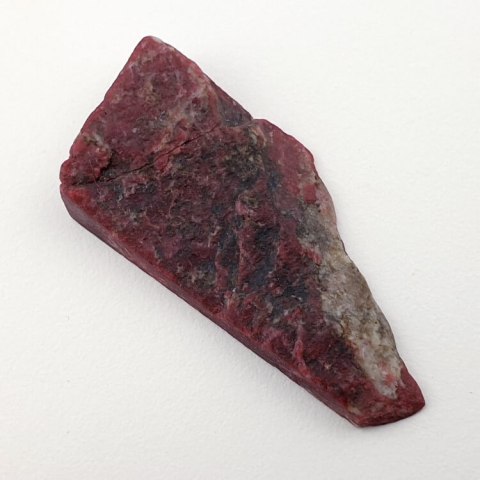 Thulite cut raw 34x16 mm No 32 Thulite cut raw 34x16 mm No 32