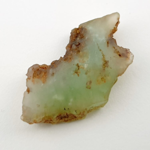 Chryzopraz cięty surowy 35x19 mm nr 96 Chryzopraz cięty surowy 35x19 mm nr 96