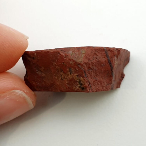 Jaspis czerwony cięty surowy 21x18 mm nr 99 Jaspis czerwony cięty surowy 21x18 mm nr 99