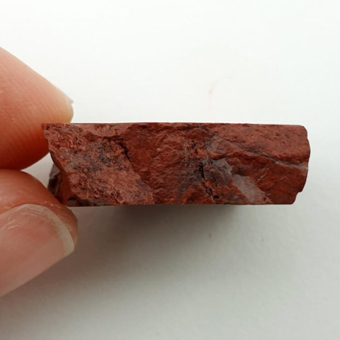 Jaspis czerwony cięty surowy 22x19 mm nr 84 Jaspis czerwony cięty surowy 22x19 mm nr 84