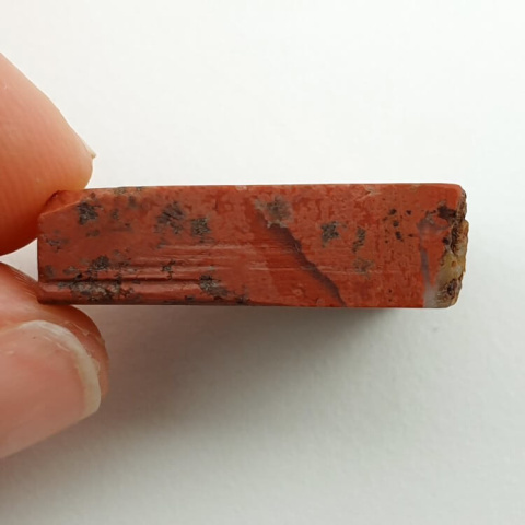Jaspis czerwony cięty surowy 23x19 mm nr 34 Jaspis czerwony cięty surowy 23x19 mm nr 34
