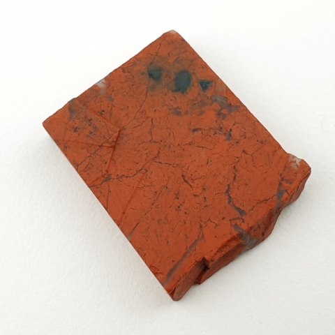 Jaspis czerwony cięty surowy 26x21 mm nr 33 Jaspis czerwony cięty surowy 26x21 mm nr 33