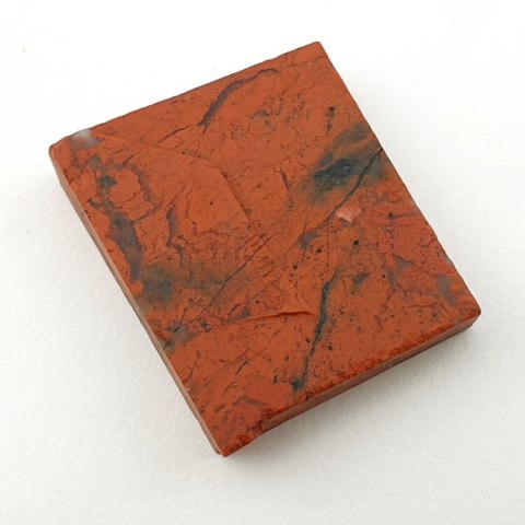 Jaspis czerwony cięty surowy 26x21 mm nr 47 Jaspis czerwony cięty surowy 26x21 mm nr 47