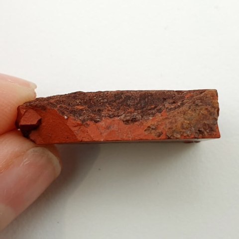 Red jasper cut raw 26x21 mm no 77 Red jasper cut raw 26x21 mm no 77