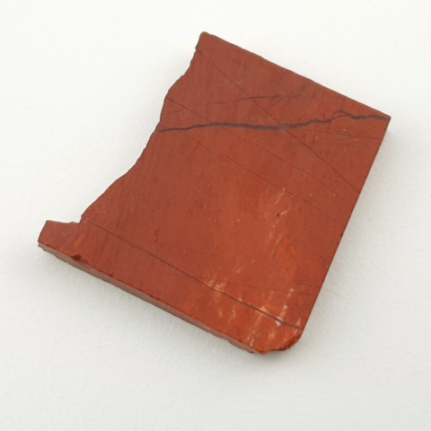 Red jasper cut raw 27x28 mm No 5 Red jasper cut raw 27x28 mm No 5