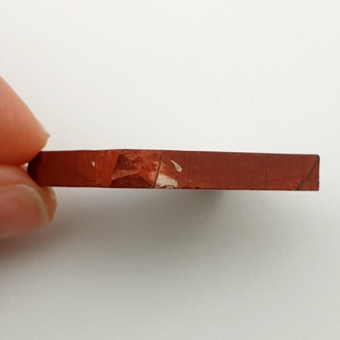 Red jasper cut raw 27x28 mm No 5 Red jasper cut raw 27x28 mm No 5