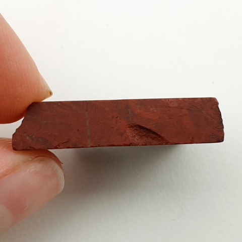 Red jasper cut raw 28x18 mm No 42 Red jasper cut raw 28x18 mm No 42