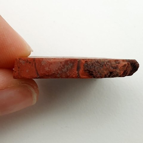 Red jasper cut raw 28x24 mm No 26 Red jasper cut raw 28x24 mm No 26