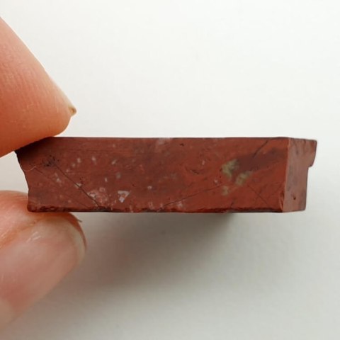 Red jasper cut raw 29x19 mm No 55 Red jasper cut raw 29x19 mm No 55