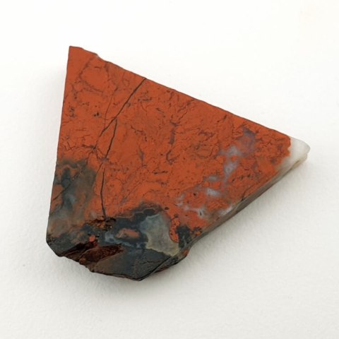 Jaspis czerwony cięty surowy 30x23 mm nr 25 Jaspis czerwony cięty surowy 30x23 mm nr 25