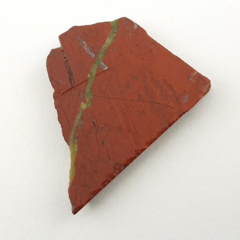 Red jasper cut raw 30x23 mm No 9 Red jasper cut raw 30x23 mm No 9