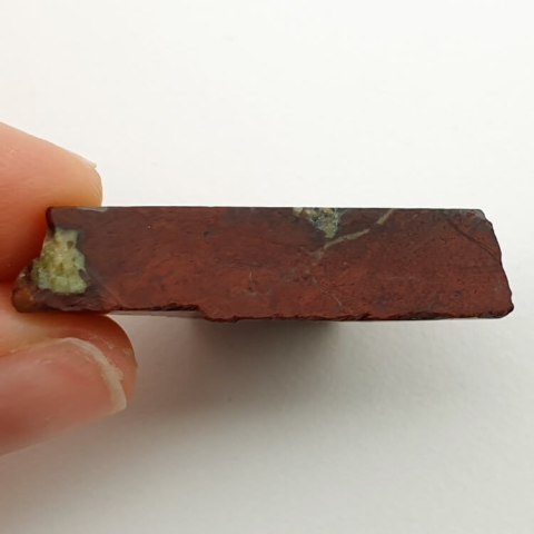 Red jasper cut raw 34x20 mm No 3 Red jasper cut raw 34x20 mm No 3