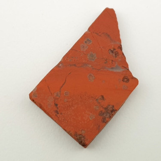 Red jasper cut raw 34x21 mm No 49