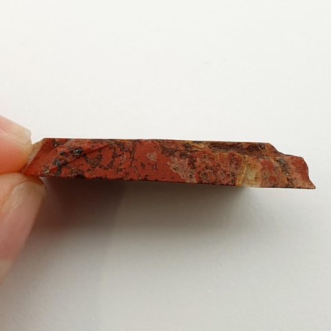 Red jasper cut raw 35x19 mm no 44 Red jasper cut raw 35x19 mm no 44