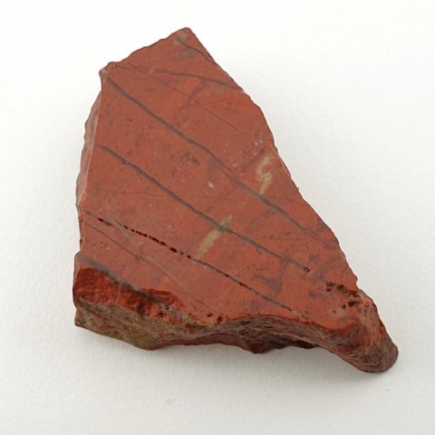 Red jasper cut raw 35x23 mm No 80 Red jasper cut raw 35x23 mm No 80