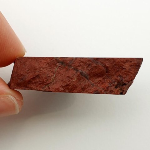 Red jasper cut raw 35x23 mm No 80 Red jasper cut raw 35x23 mm No 80