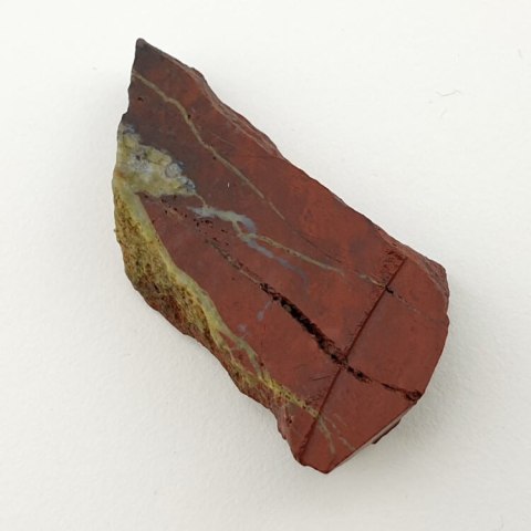 Red jasper cut raw 38x21 mm No 22 Red jasper cut raw 38x21 mm No 22