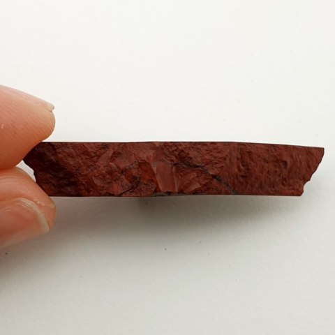Red jasper cut raw 39x18 mm No 95 Red jasper cut raw 39x18 mm No 95