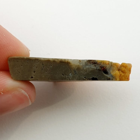 Bumblebee jasper cut raw 24x24 mm No 56 Bumblebee jasper cut raw 24x24 mm No 56