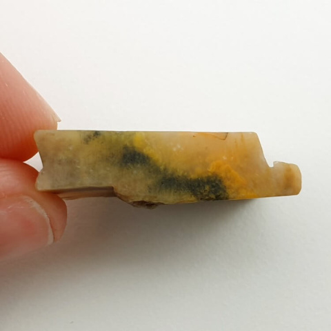 Jaspis trzmieli cięty surowy 26x17 mm nr 62 Jaspis trzmieli cięty surowy 26x17 mm nr 62