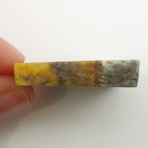 Bumblebee jasper cut raw 28x27 mm No 4 Bumblebee jasper cut raw 28x27 mm No 4