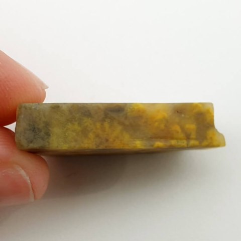 Bumblebee jasper cut raw 29x21 mm No 48 Bumblebee jasper cut raw 29x21 mm No 48