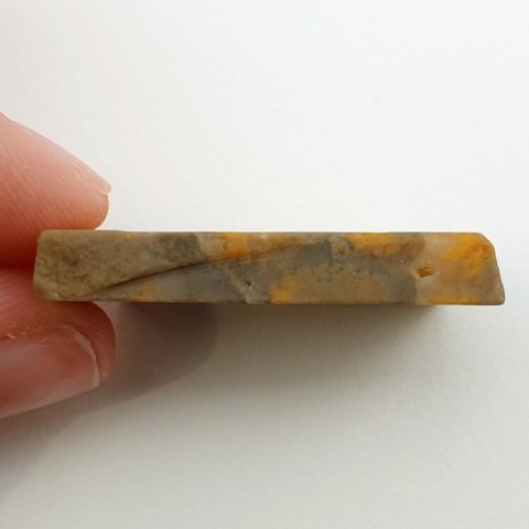 Bumblebee jasper cut raw 33x20 mm No 22 Bumblebee jasper cut raw 33x20 mm No 22
