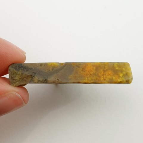 Bumblebee jasper cut raw 39x26 mm No 18 Bumblebee jasper cut raw 39x26 mm No 18