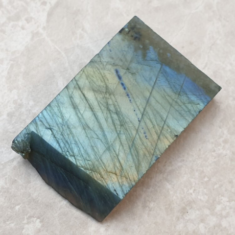 Labradorite cut raw 59x38 mm no 81 Labradorite cut raw 59x38 mm no 81