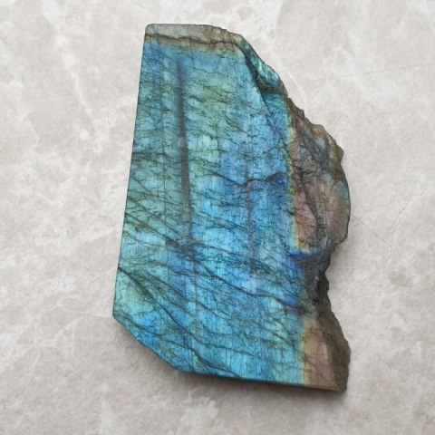 Labradorite cut raw 59x39 mm no. 5 Labradorite cut raw 59x39 mm no. 5