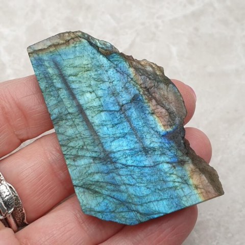 Labradorite cut raw 59x39 mm no. 5 Labradorite cut raw 59x39 mm no. 5