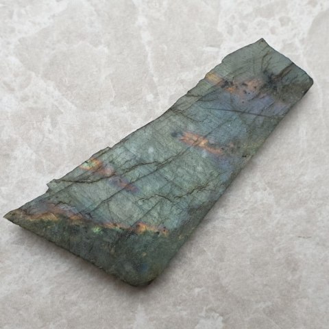 Labradorite cut raw 66x32 mm no 6 Labradorite cut raw 66x32 mm no 6