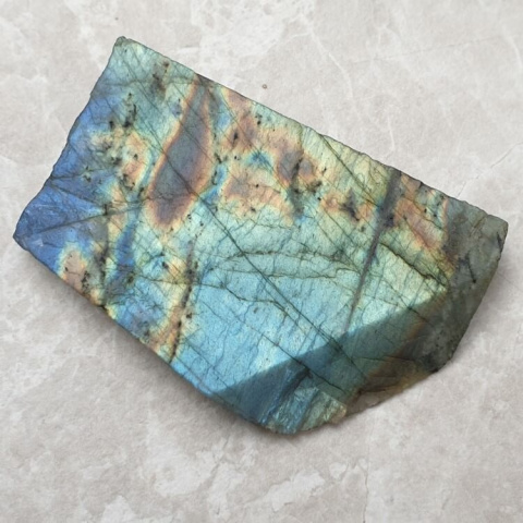 Labradorite cut raw 69x44 mm no 56 Labradorite cut raw 69x44 mm no 56