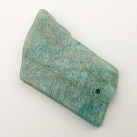 Amazonite slice with hole 38x25 mm no 11 Amazonite slice with hole 38x25 mm no 11