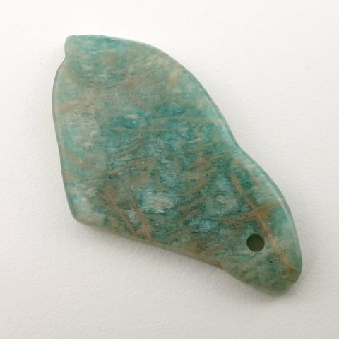 Amazonite slice with hole 40x22 mm no 8 Amazonite slice with hole 40x22 mm no 8